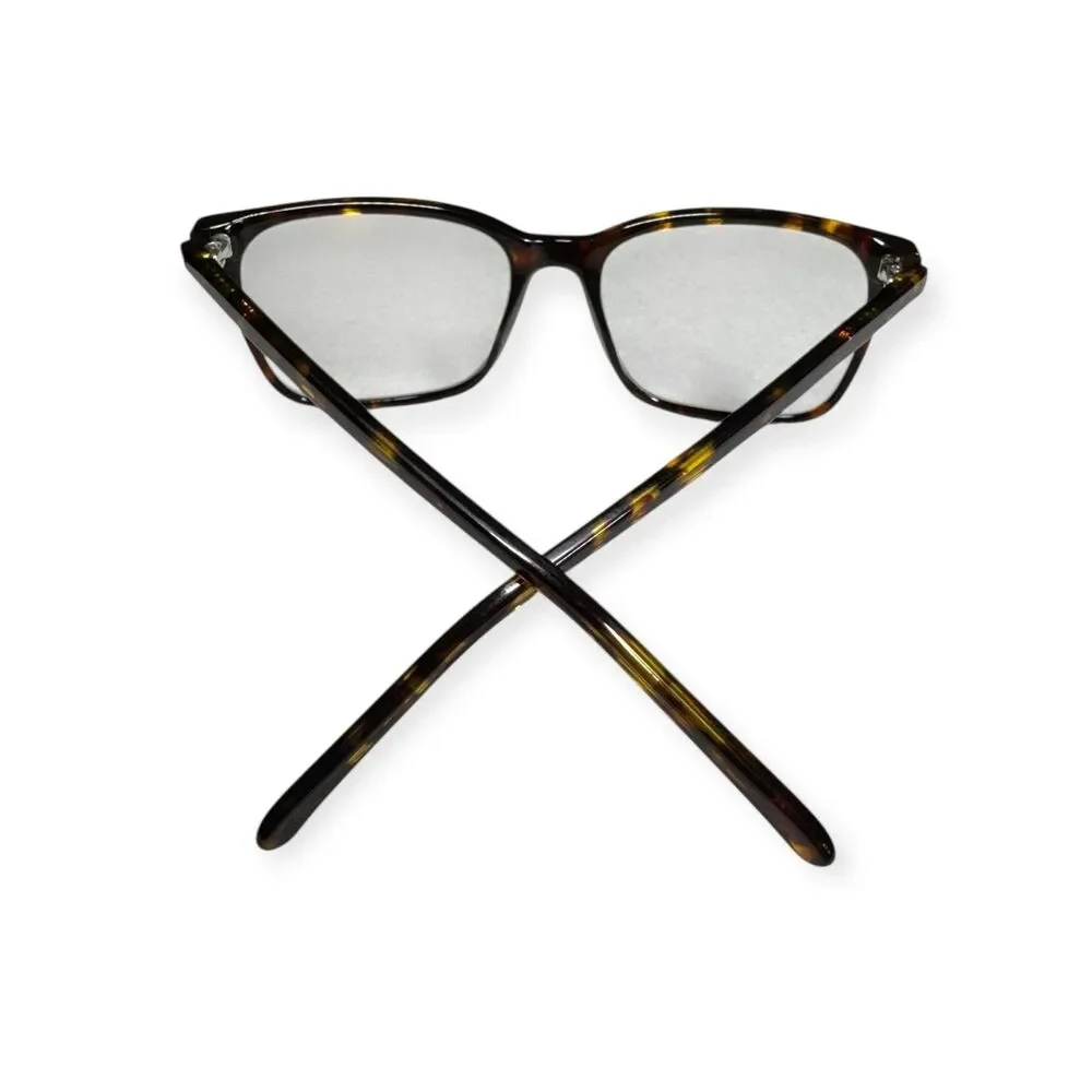Vint & York Clarence Eyeglasses Tortoise Shell Eyeglasses Full Rim 145mm w/ Case
